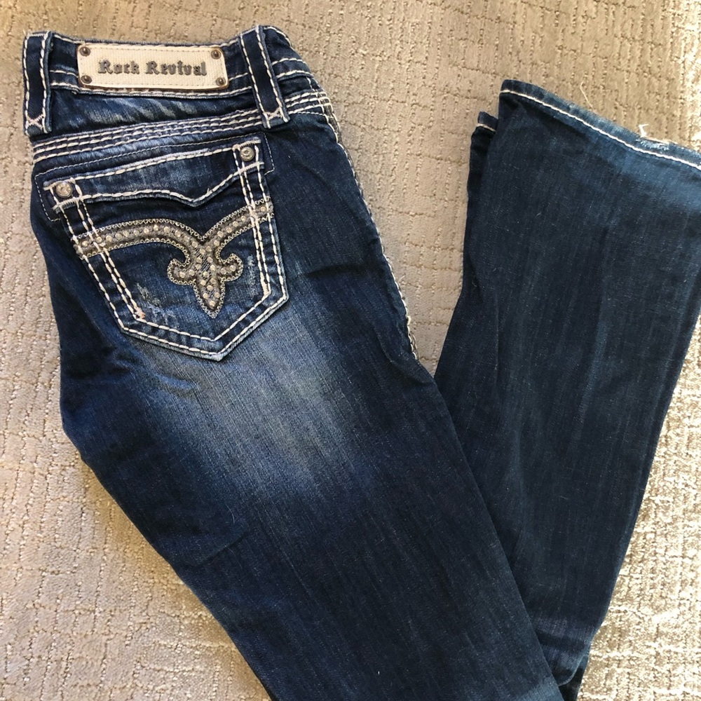 EUC! Rock Revival Vivian bootcut Jeans